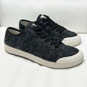 Rag & Bone Mens Sneakers EU 41 US 8 Standard Issue Wool Dark Grey Lace-Up Shoes